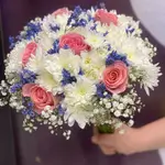 The Bride'S Flower - White & Pink